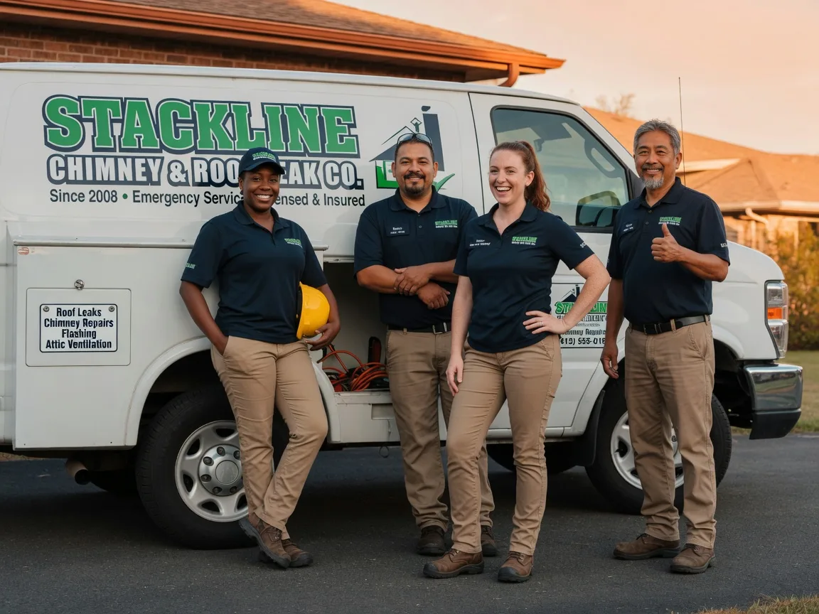 Chimney flashing repair company in Oak Bluffs, MA